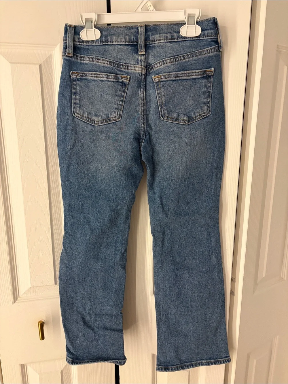 Old Navy Blue Light Wash Straight-Leg Jeans